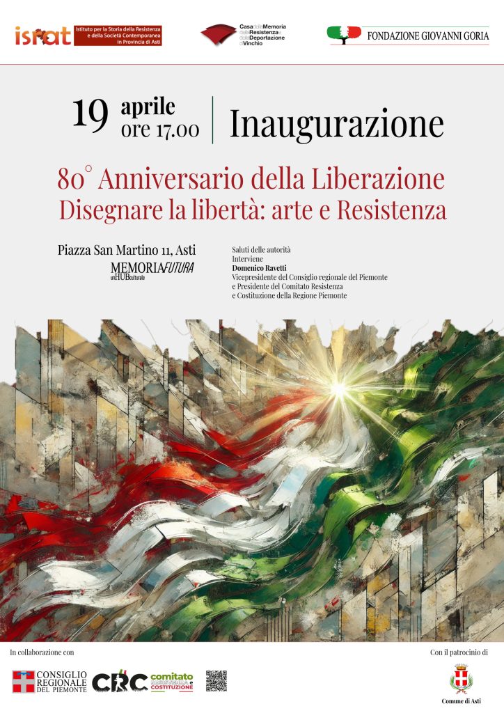 Locandina Disegnare la libertà: arte e Resistenza